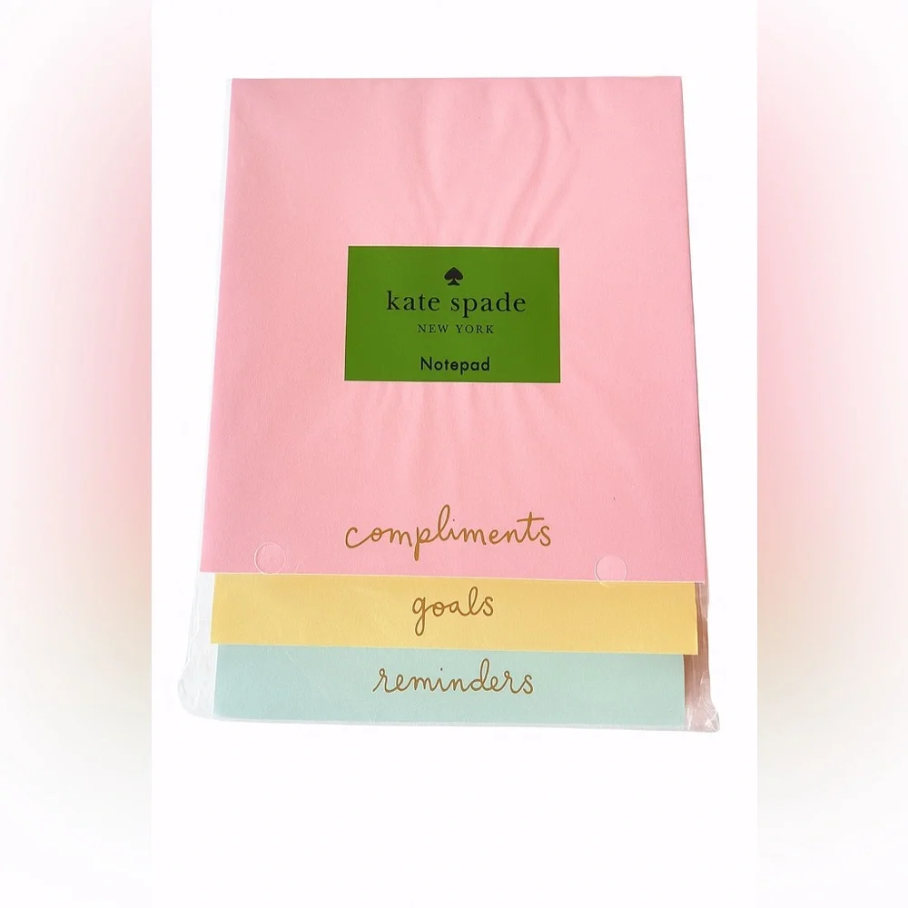 Kate Spade Stationery Bundle | Gel‎ Pens + 2 Notepads | New
